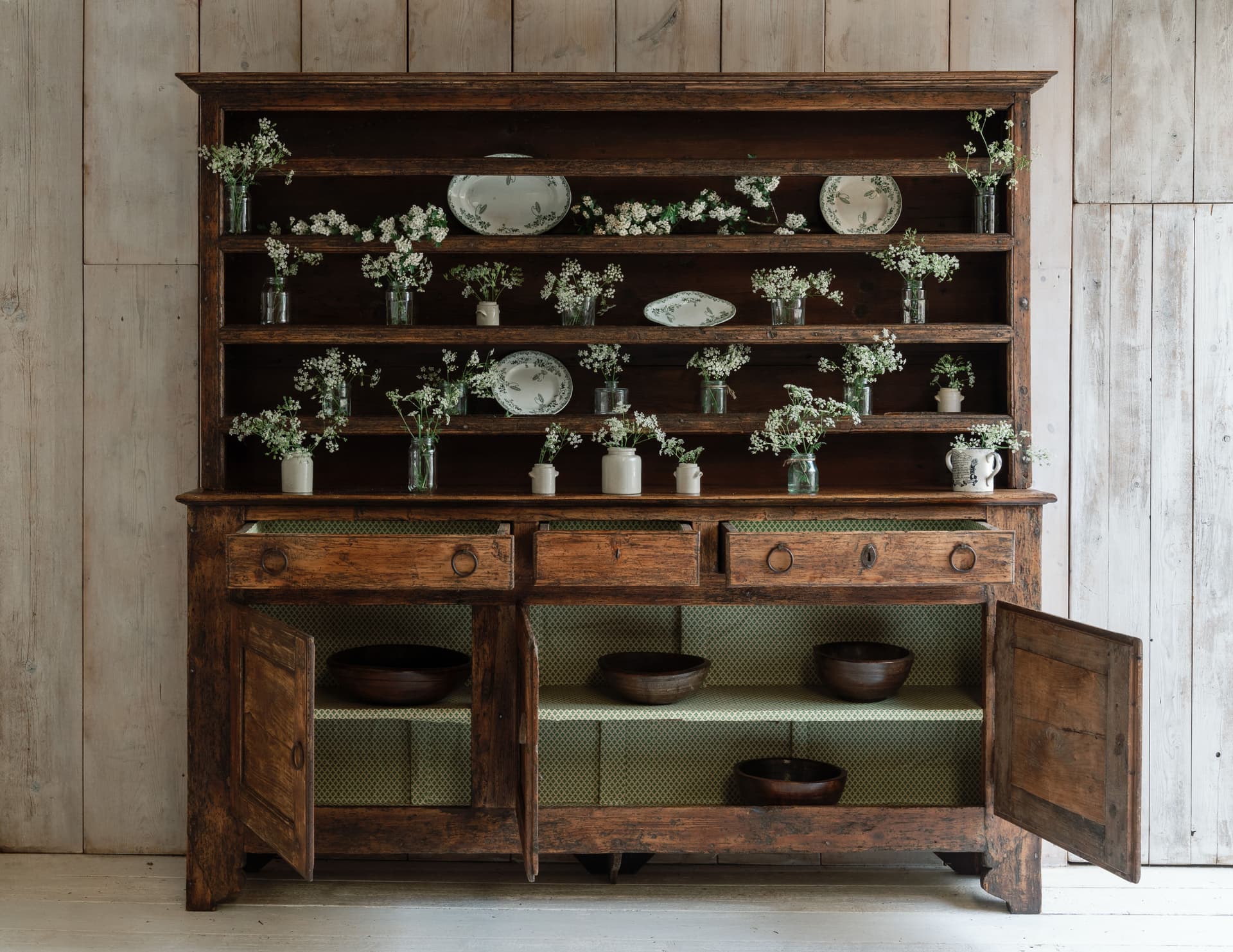 An Incredible 17th Century Dresser from the Piedmont Region of Italy
