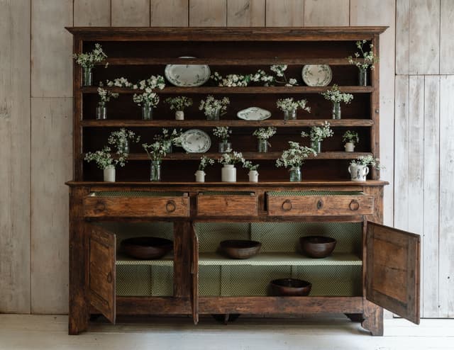 An Incredible 17th Century Dresser from the Piedmont Region of Italy