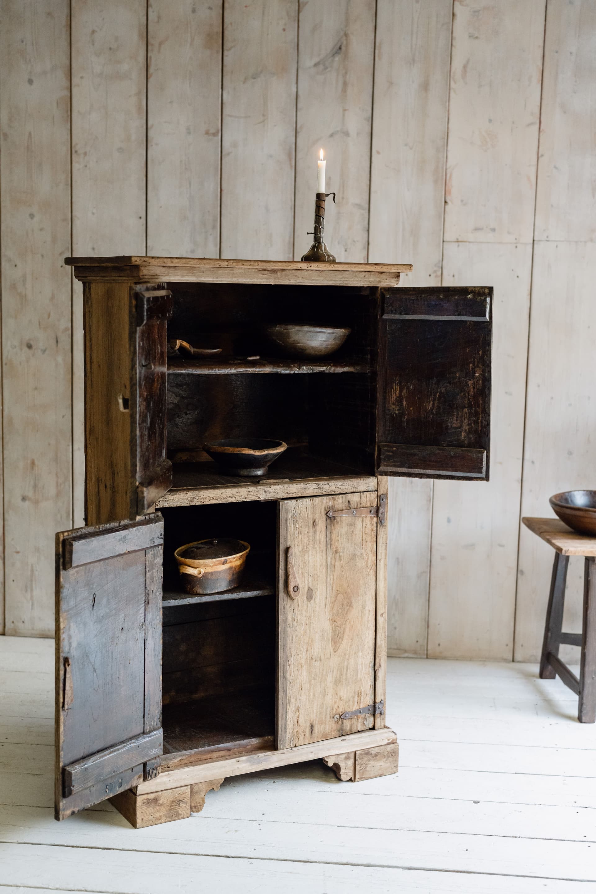 A Primitive Cupboard from the Apennine Mountains of Italy