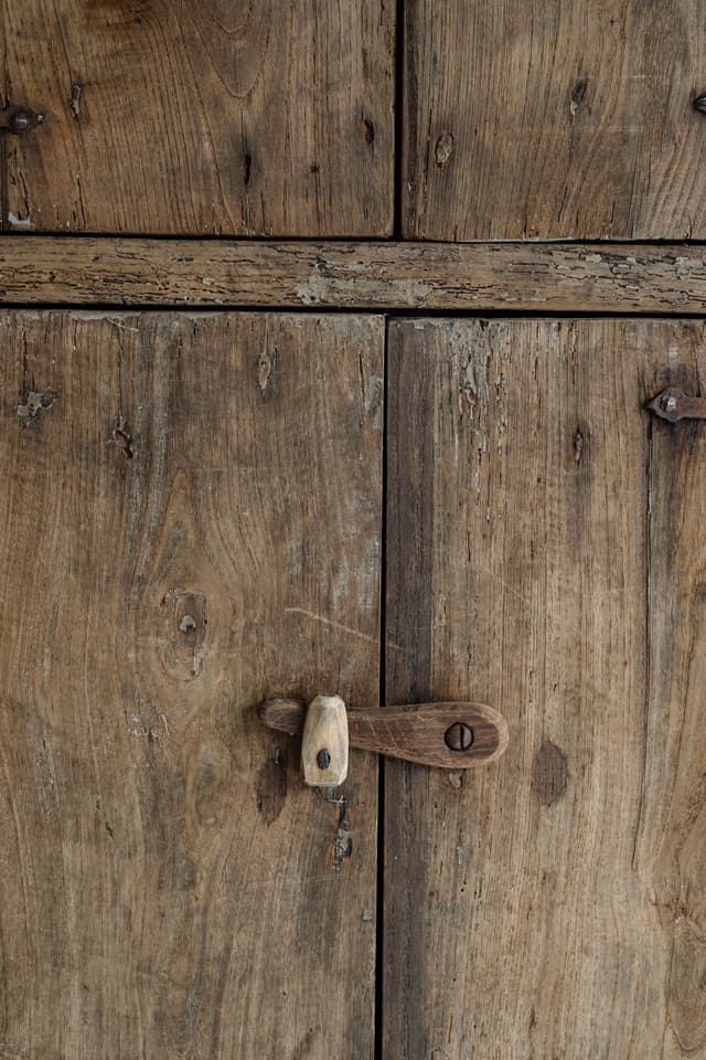 A Primitive Cupboard from the Apennine Mountains of Italy