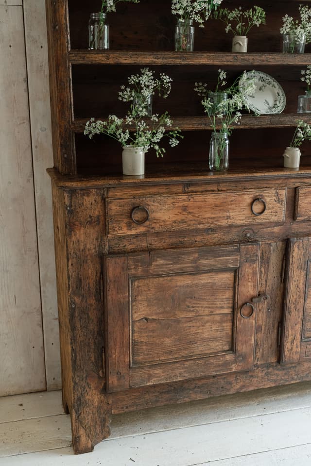 An Incredible 17th Century Dresser from the Piedmont Region of Italy
