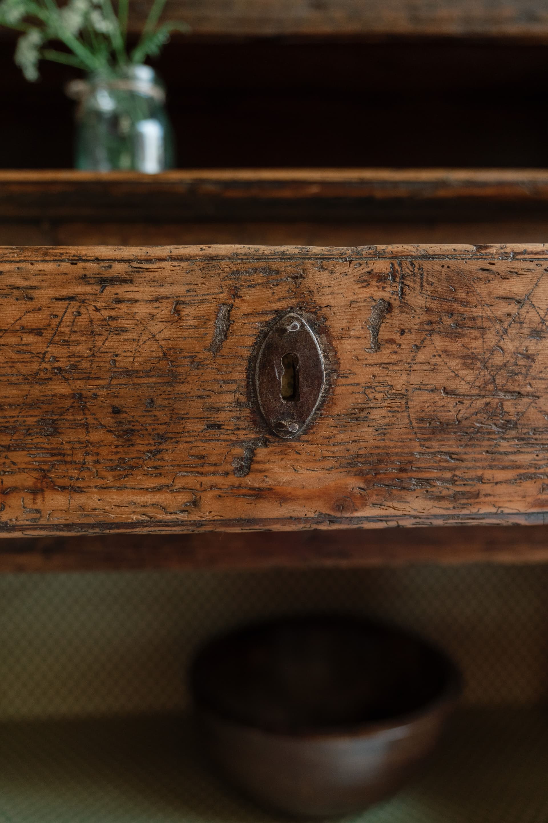 An Incredible 17th Century Dresser from the Piedmont Region of Italy
