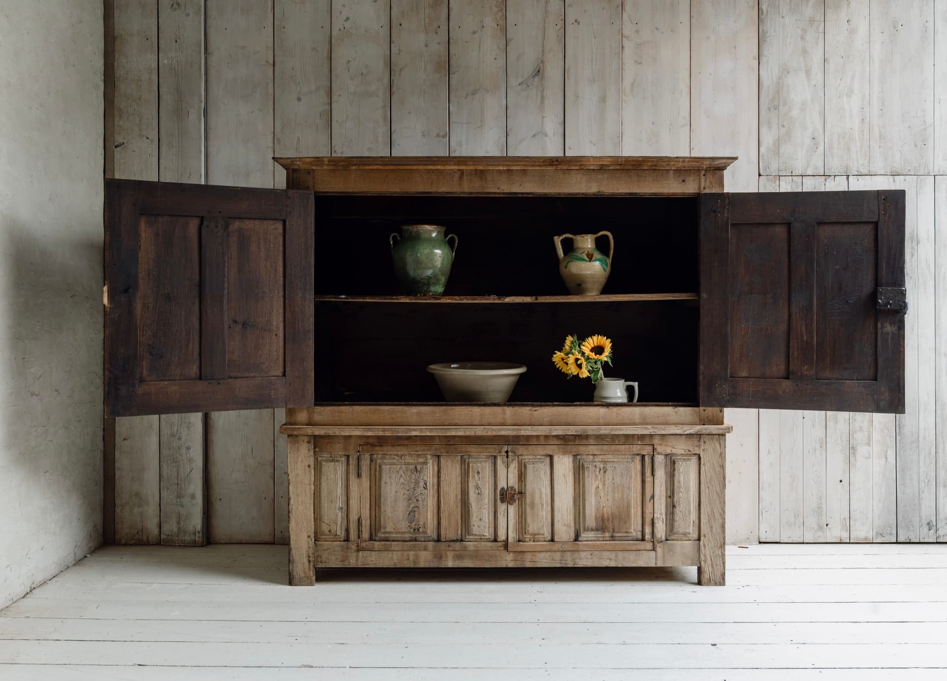 A Huge 19th Century French Oak Cupboard