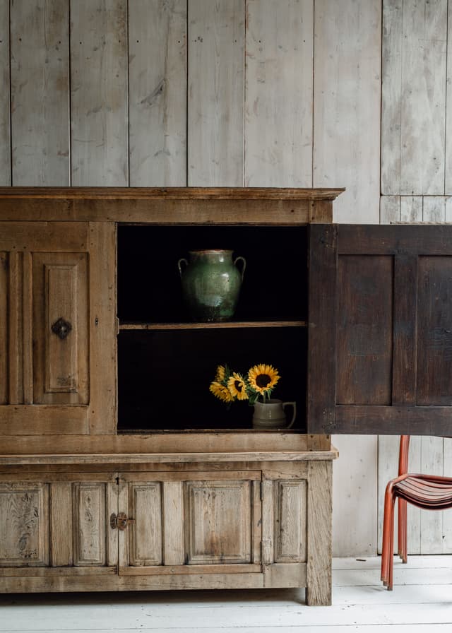 A Huge 19th Century French Oak Cupboard