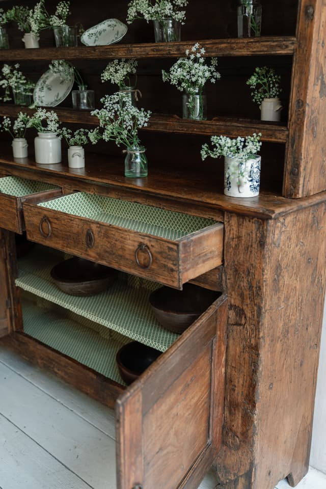An Incredible 17th Century Dresser from the Piedmont Region of Italy
