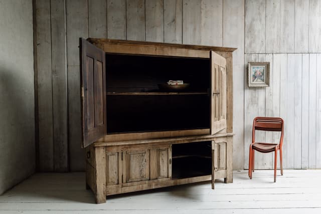 A Huge 19th Century French Oak Cupboard