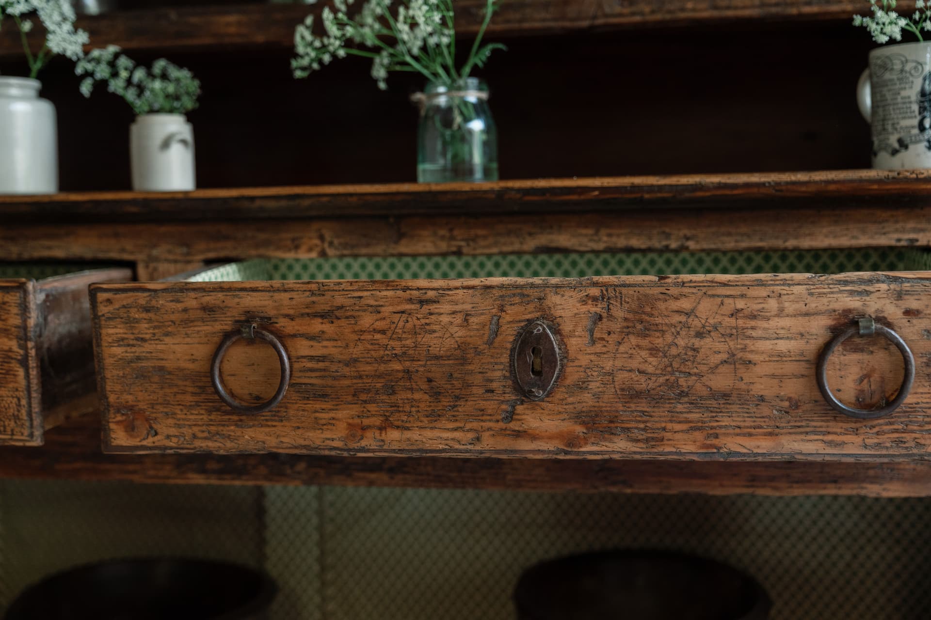 An Incredible 17th Century Dresser from the Piedmont Region of Italy